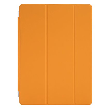 Besdata Ultra Thin Magnetic Smart Cover & Back Case For Apple iPad Mini   Screen Protector   Cleaning Cloth   Stylus - Orange - PT2507