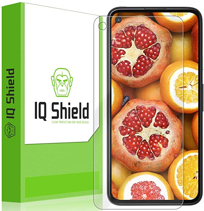 IQ Shield Screen Protector Compatible with Google Pixel 4a 5G (6.2)(2-Pack)(Case Friendly) Anti-Bubble Clear Film