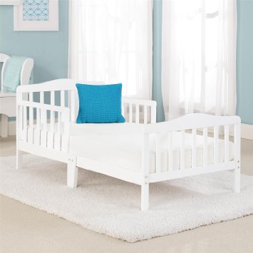 Big Oshi Contemporary Design Toddler Bed, White