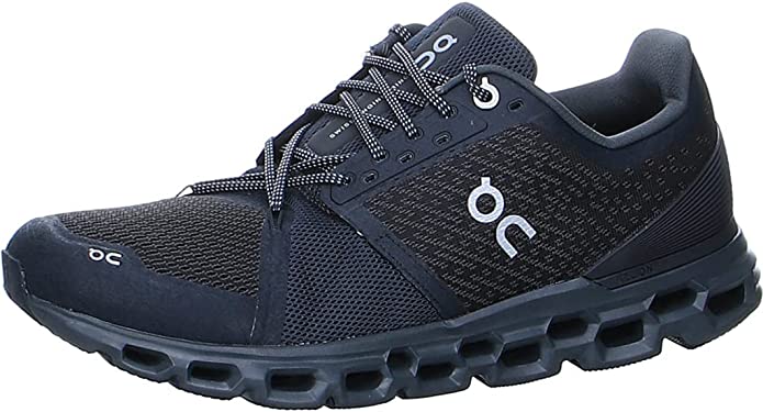 ON Running Mens Cloudstratus Textile Synthetic Trainers