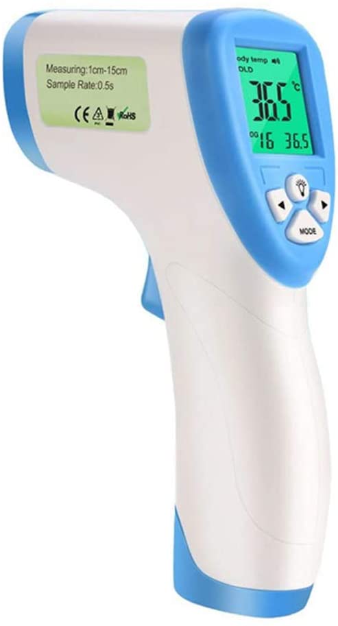 Flykee Infrared Thermometer No-Contact Digital Thermometers Forehead Temperature Meter Color Random (3)