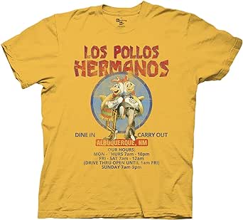 Ripple Junction Breaking Bad Los Pollos Hermanos Mens Adult T-Shirt