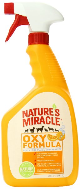 Nature's Miracle Stain & Odor Remover, Orange Oxy, Trigger Spray