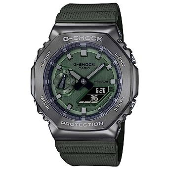 Casio Analog-Digital Green Dial Men's Watch-GM-2100B-3ADR