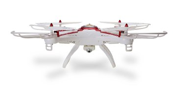 Holy Stone T-series 6-axis 24ghz Gyro RTF Rc Quadcopter Helicopter Drone with 2mp Hd Camera with Headless Mode and A-key Return Includes Goggles Exclusive Designcolor Red