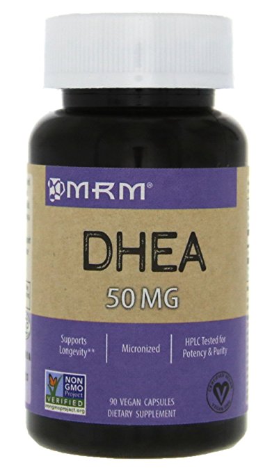 MRM Micronized DHEA 50mg 90 capsules