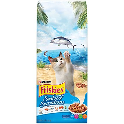 Purina Friskies Seafood Sensations Dry Cat Food