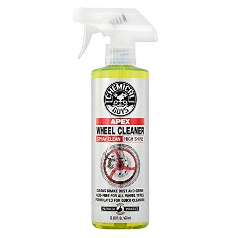 Chemical Guys MTO10216 Moto Line   Apex Wheel Cleaner Spray On/Wipe Off Wheel and Tire Cleaner for Motorcycles, 16 fl. oz, 1 Pack