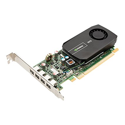 PNY NVIDIA Quadro NVS 510 2GB GDDR3 4-Mini DisplayPort Low Profile PCI-Express Video Card VCNVS510DVI-PB