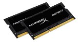 Kingston HyperX Impact Black 16GB Kit 2x8GB 1600MHz DDR3L CL9 SODIMM 135V Laptop Memory HX316LS9IBK216