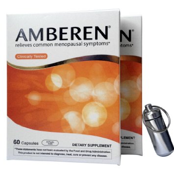 AMBEREN Menopause Relief Supplement (Bulk 120-Count Supply)