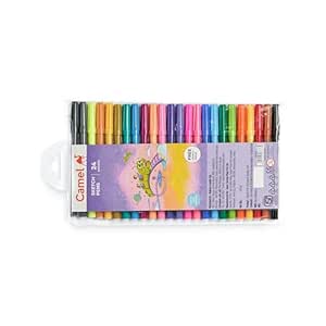 Camel Bold Sketch Pens 24 Shades (Multicolor)