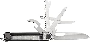 Gerber Gear Armbar Scout 7-in-1 Multi-tool - 2.5" Plain Edge Blade, Hammer, Scissor, Saw - EDC Gear and Equipment - Onyx