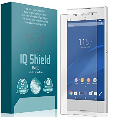 Sony Xperia XA1 Screen Protector, IQ Shield Matte Full Coverage Anti-Glare Screen Protector for Sony Xperia XA1 Bubble-Free Film