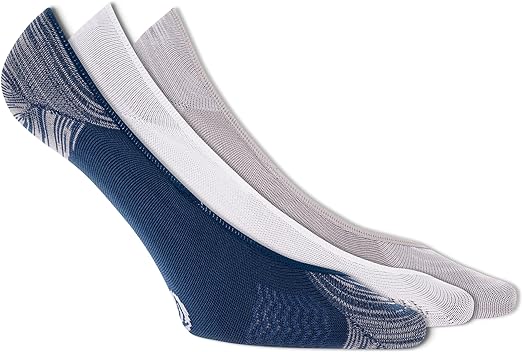 Sperry Men's Authentic Original Boat Shoe Liner Socks-3 Pair Pack-Moisture Wicking and Heel Gripper