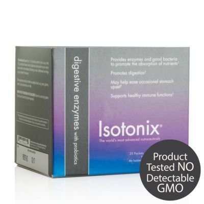 Isotonix Digestive Enzyme Supplement w/Probiotics Travel Packs - Box (20 Packets/6.6 gram Serving/Packet) by Isotonix, 4.6oz