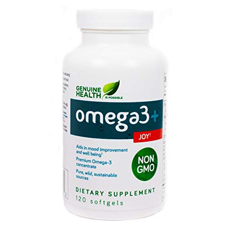 Genuine Health Omega3  Joy 120 Softgels