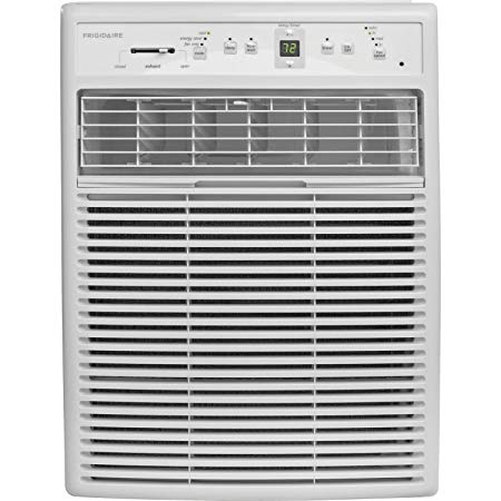 Frigidaire FFRS0822S1 8,000 BTU 350sqft 115V Window Mounted Slider/Casement Air Conditioner with Full Function Remote Control