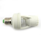 E-Age Ajustable 360 Degree Infrared Motion PIR Sensor Automatic LED Light Lamp E27 Holder Switch