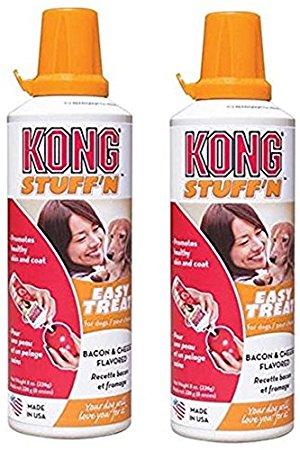 KONG Stuff N Paster Bacon/Cheese 8oz(2Pack)