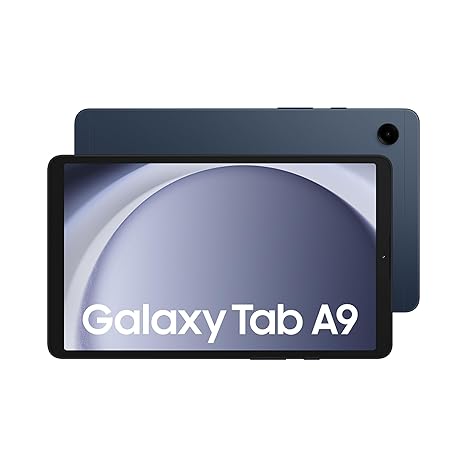 Samsung Galaxy Tab A9 22.10 cm (8.7 inch) Display, RAM 4 GB, ROM 64 GB Expandable, Wi-Fi 4G, Tablet, Dark Blue