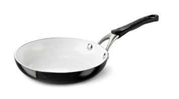 Calphalon Ceramic Nonstick Cookware Fry Pan, 8", Black