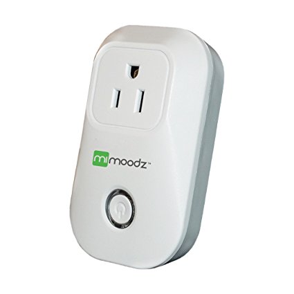 Mimoodz Smart Plug WIFI Socket Outlet | Turn Electronics On/Off Remotely From Anywhere Via IOS/Android App, No Gateway Needed, Compatible with Alexa, Designed In Germany