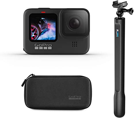 GoPro HERO9 Black Bundle with El Grande Extension Pole