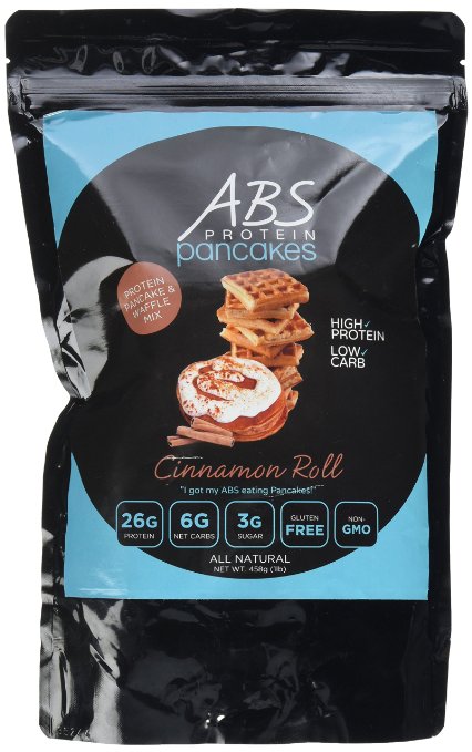 ABS Protein Pancakes (Cinnamon Swirl)