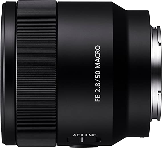 Sony SEL50M28 E Mount Full Frame 50 mm F2.8 Macro Prime Lens - Black