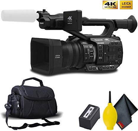 Panasonic AG-UX90 4K/HD Professional Camcorder with Cleaning Kit