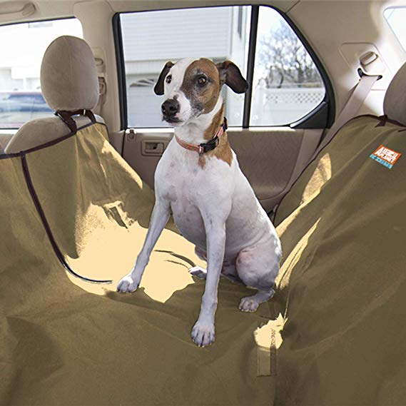 Animal Planet Pet Car Seat Covers for Dogs - Waterproof, Heavy Duty, Non-Slip, Dirt-resistant, Hammock and Bench Styles, Universal Size