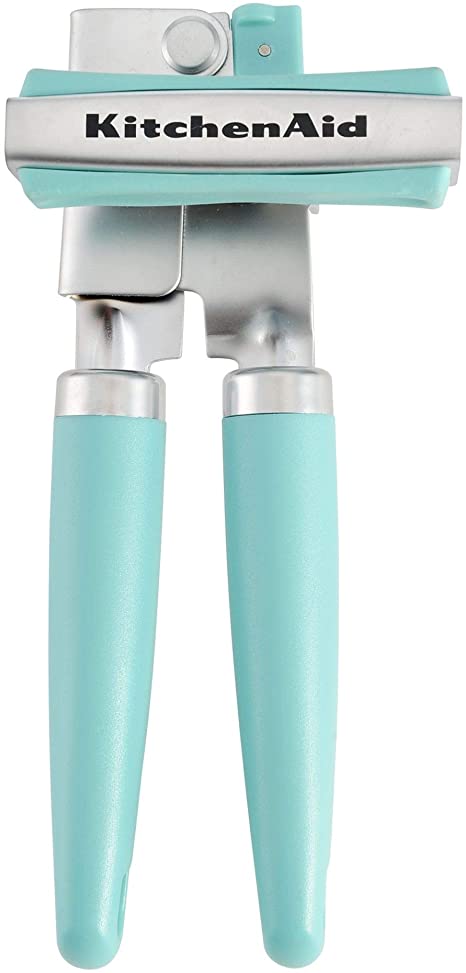 KitchenAid KN130OHAQA Gourmet Multifuction Can Opener, One Size, Matte Aqua