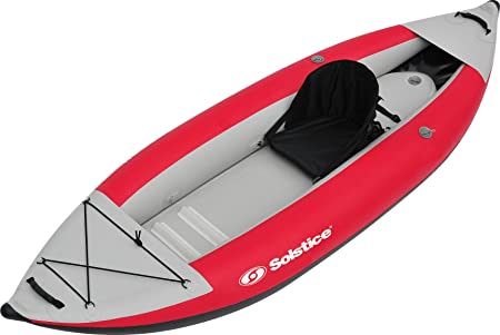 Solstice by Swimline Flare 1 Person Kayak, Red