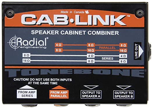 Radial Cab-Link Speaker Cabinet Combiner