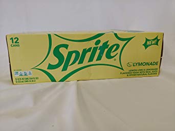 Sprite Lymonade Lemon-Lime & Lemonade Soda - 12 oz cans - 12 pack