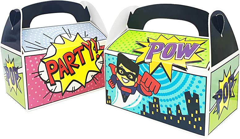 ifavor123 Superhero Party Favor Treat Boxes for Kids Birthday (24)
