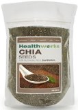 HealthWorks Chemical Free Chia Seeds 3 Pounds