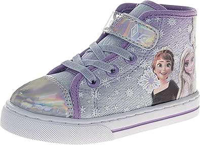 Minnie Mouse Frozen Encanto Sneakers Casual Canvas - Kids Girls Anna Elsa Maribel Character Slipon Shoes (Sizes 6-12 Toddler - Little Kid)