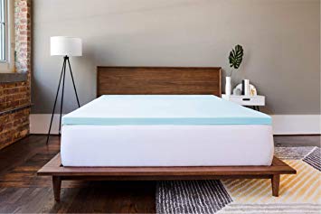 ViscoSoft 2 Inch Gel Memory Foam Cal King Mattress Topper – Amazing Cloud-Like Comfort and Robust Support for Side, Back, Stomach Sleepers – Gel Infused for Temperature Regulation – Made in USA