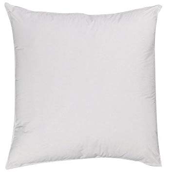 Pillowflex 30x30 Inch Cluster Fiber Pillow Form Insert - Made in USA - European Square