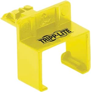 Tripp Lite Universal RJ45 Lock Insert, Yellow, 10 Pack (N2PLUG-010-YW), Model Number: N2LPLUG-010-YW