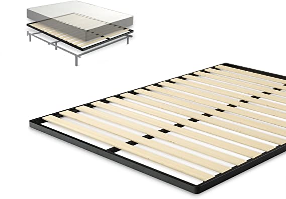 Zinus Easy Assembly Wood Slat 1.6 Inch Bunkie Board / Bed Slat Replacement, King