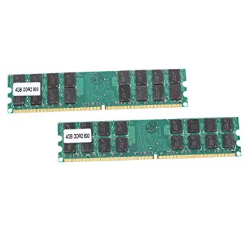 4G AMD Memory - TOOGOO(R)8G (2 x 4 G) Memory RAM DDR2 PC2-6400 800MHz Desktop non-ECC DIMM 240 Pin AMD