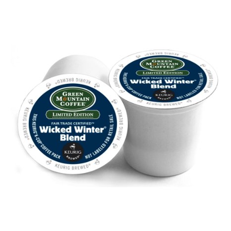 Green Mountain Coffee Wicked Winter Blend Keurig 20 K-Cup Pack 72 Count