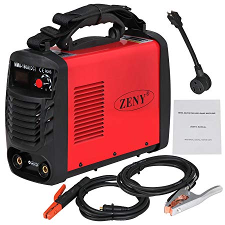 ZENY Arc Welding Machine DC Inverter Dual Voltage 110/230V IGBT Welder 160 AMP Stick