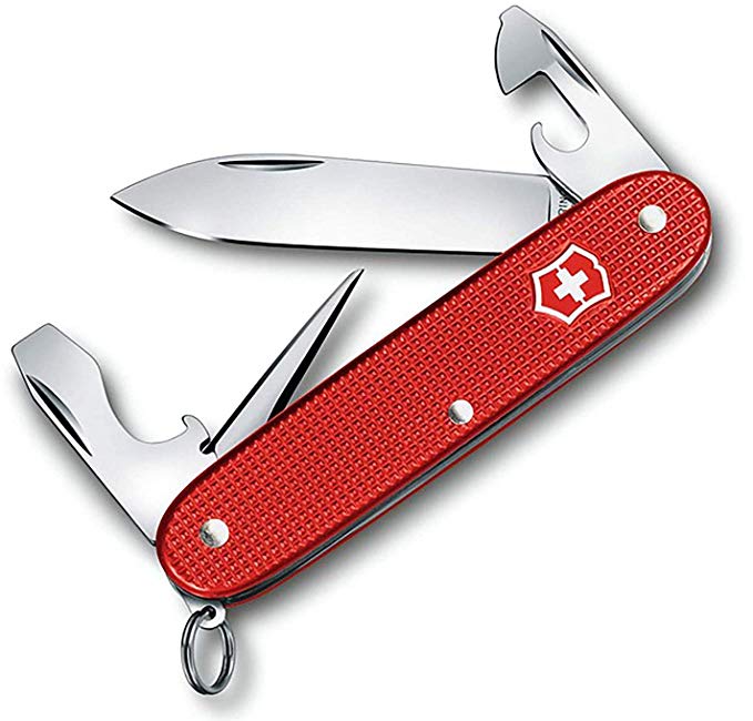 Victorinox Knife Swiss Army Pocket Multitool Pioneer Alox Berry