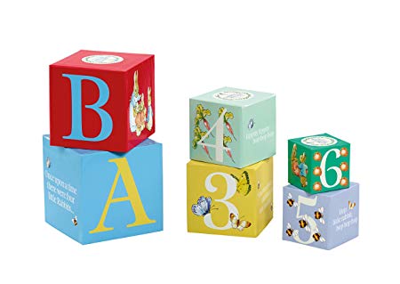 Kids Preferred Beatrix Potter Peter Rabbit Stacking Blocks, 5.5"