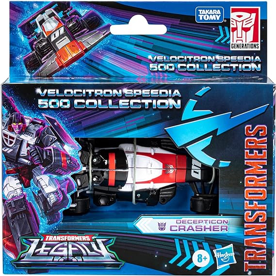 Transformers Legacy Velocitron Speedia 500 Collection Deluxe Decepticon Crasher