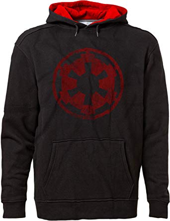 BSW Men's Star Wars Imperial Crest Empire Logo Sith Lord Premium Hoodie